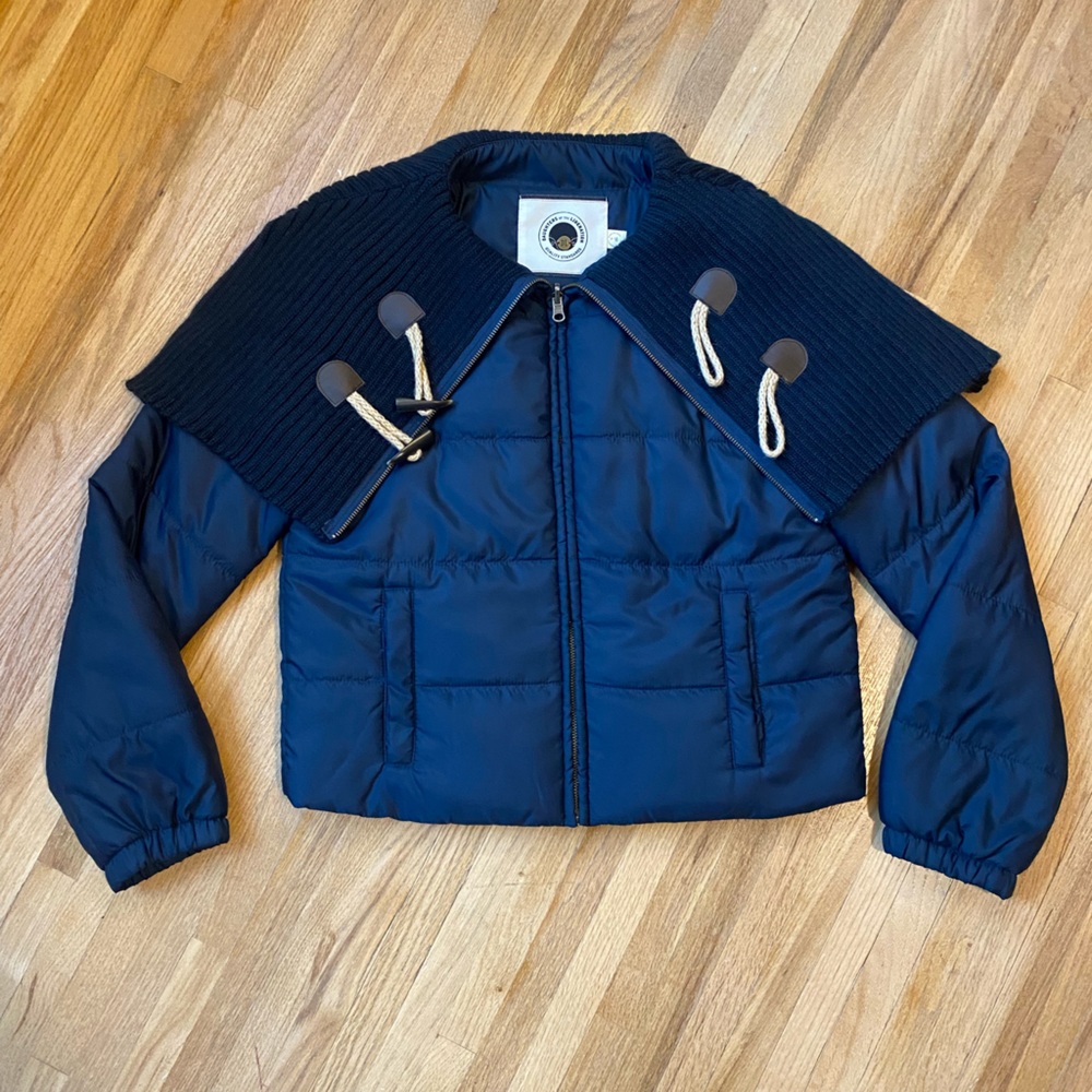 Like New Daughters of the Liberations Cropped Quilted Jacket